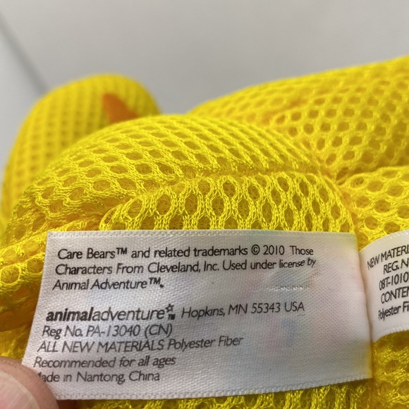 Care Bears Splish Splashers Funshine Bear Yellow Sun 11” Bath Toy - Picture 5 of 10